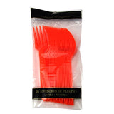 TENEDOR C/20 NARANJA