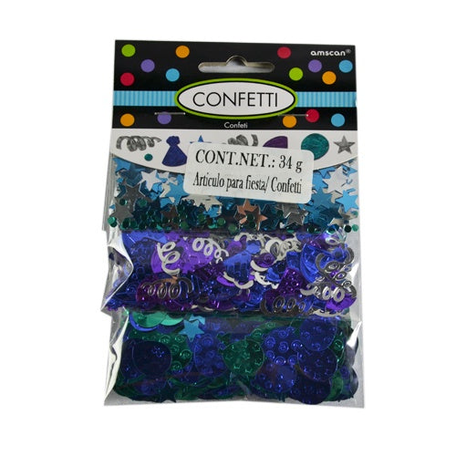 CONFETTI CELEBRACIÓN AZUL