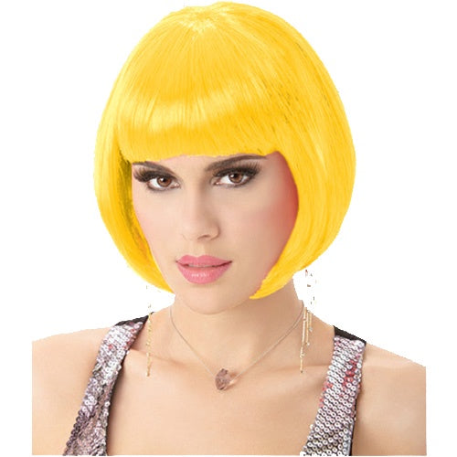 PELUCA FIESTA AMARILLO BRILLANTE