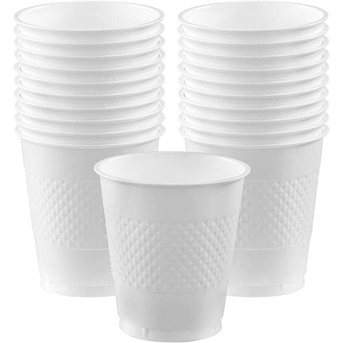 VASO #12, BLANCO (60 PIEZAS)