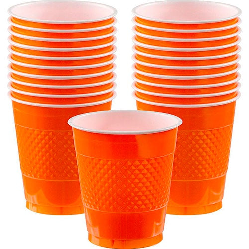 VASO #12, NARANJA (60 PIEZAS)