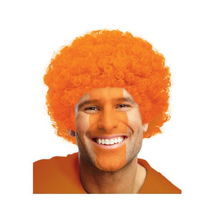 PELUCA AFRO NARANJA