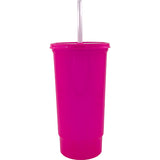 50 VASOS BACHELOR C/TAPA Y POPOTE 32 OZ.