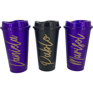 VASOS CAFETEROS CON VINIL (50 PIEZAS)
