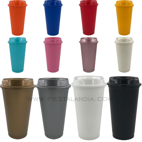 VASO CAFETERO C/TAPA (10 piezas)