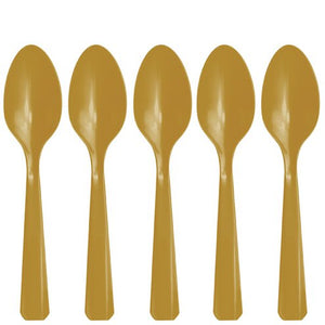 CUCHARAS C/20 DORADA