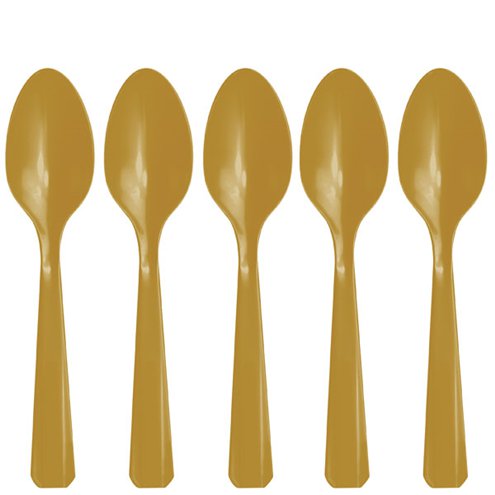 CUCHARAS C/20 DORADA