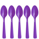 CUCHARAS C/20 MORADO