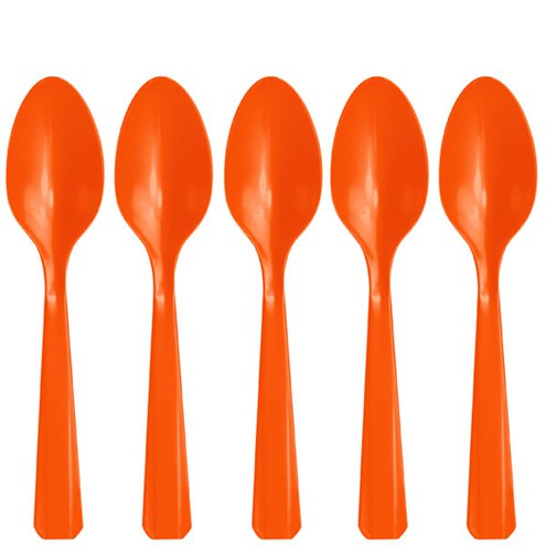 CUCHARAS C/20 NARANJA