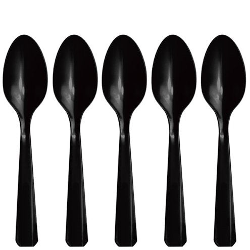 CUCHARAS C/20 NEGRO