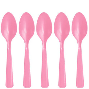 CUCHARAS C/20 ROSA BEBE