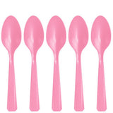 CUCHARAS C/20 ROSA BEBE