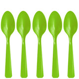 CUCHARAS C/20 VERDE KIWI