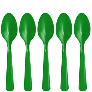CUCHARAS C/20 VERDE BANDERA