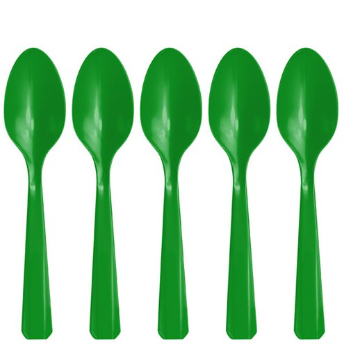 CUCHARAS C/20 VERDE BANDERA