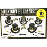 KIT ACCESORIOS AÑO NUEVO, ELEGANTE (10 PERSONAS)