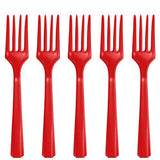 TENEDOR C/20 ROJO