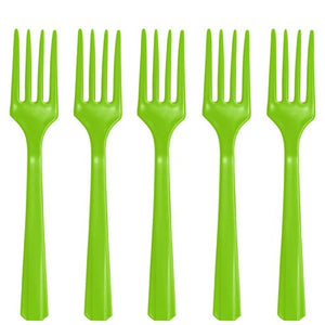 TENEDOR C/20 VERDE KIWI