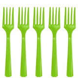 TENEDOR C/20 VERDE KIWI