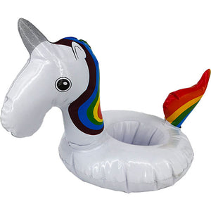 FLOTADOR PORTA VASOS UNICORNIO