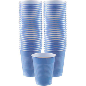 VASO #16, AZUL PASTEL (50 PIEZAS)