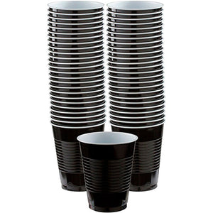 VASO #16, NEGRO (50 PIEZAS)