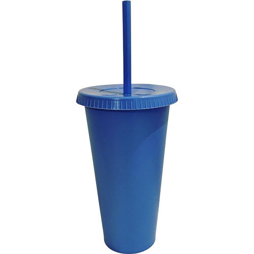 Vaso para beber con pajita, vasos de plástico de gran  capacidad, tapa de boca ancha, vasos brillantes con tapa y botella de agua  con popote (24.0 fl oz, verde oscuro) 