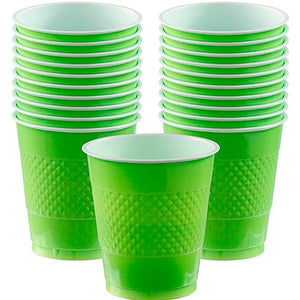 VASO #12, VERDE KIWI (60 PIEZAS)