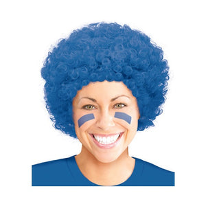 PELUCA AFRO AZUL REY