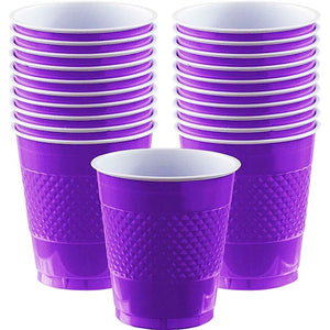 VASO #12, MORADO (60 PIEZAS)