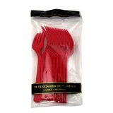 TENEDOR C/20 ROJO