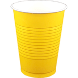 VASO #16, AMARILLO BRILLANTE (50 PIEZAS)