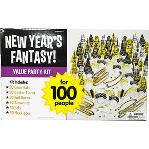 KIT ACCESORIOS AÑO NUEVO DE FANTASÍA (100 PERSONAS)